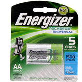 GETIT.QA- Qatar’s Best Online Shopping Website offers ENERGIZER RECHARGEABLE AA BATTERY NH15, PACK OF 2 PCS at the lowest price in Qatar. Free Shipping & COD Available!