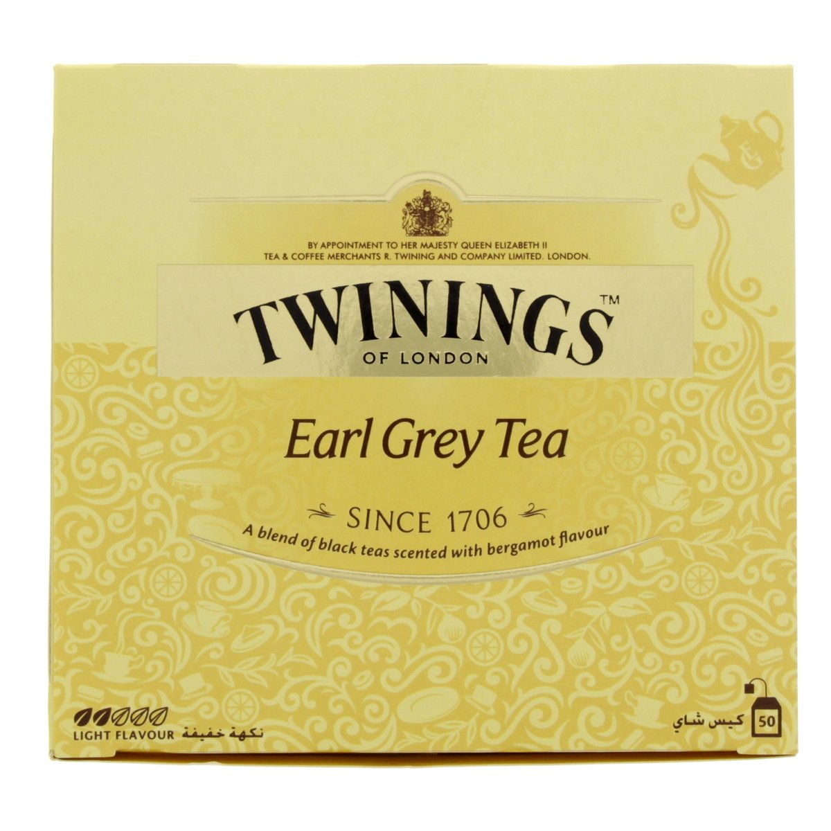 GETIT.QA- Qatar’s Best Online Shopping Website offers TWNGS EARL GREY TEA BAGS 50S at the lowest price in Qatar. Free Shipping & COD Available!