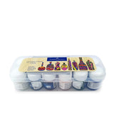 GETIT.QA- Qatar’s Best Online Shopping Website offers FABER-CASTELL  FABRIC COLOUR 1410500 12'S at the lowest price in Qatar. Free Shipping & COD Available!