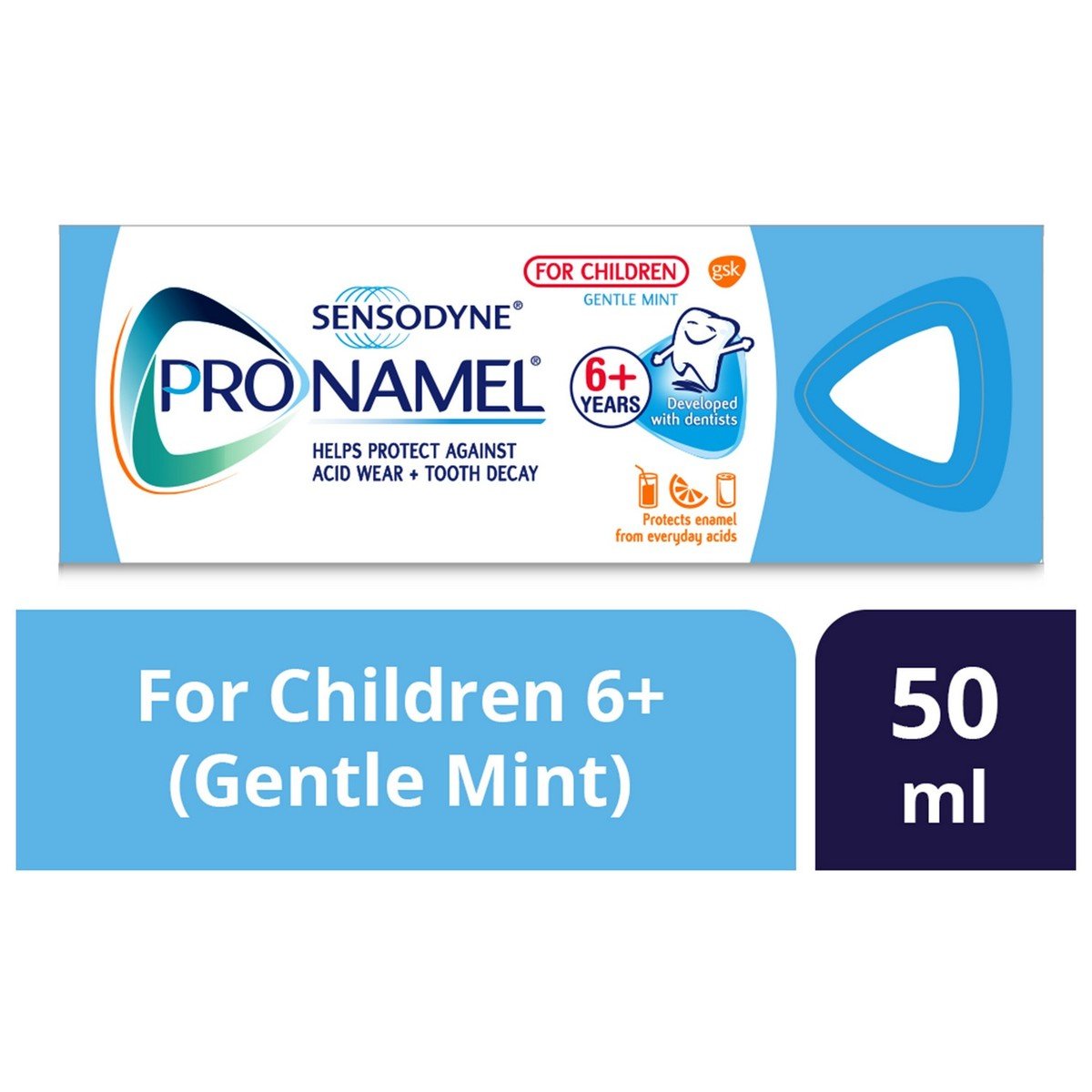 GETIT.QA- Qatar’s Best Online Shopping Website offers SENSODYNE PRONAMEL TOOTHPASTE 6+ CHILDREN 50 ML at the lowest price in Qatar. Free Shipping & COD Available!