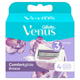 GETIT.QA- Qatar’s Best Online Shopping Website offers GILLETTE VENUS RAZOR COMFORT GLIDE BREEZE 4 PCS at the lowest price in Qatar. Free Shipping & COD Available!