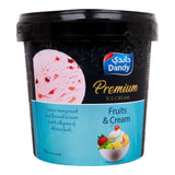 GETIT.QA- Qatar’s Best Online Shopping Website offers DANDY PREMIUM FRUITS & CREAM ICE CREAM 1 LITRE at the lowest price in Qatar. Free Shipping & COD Available!