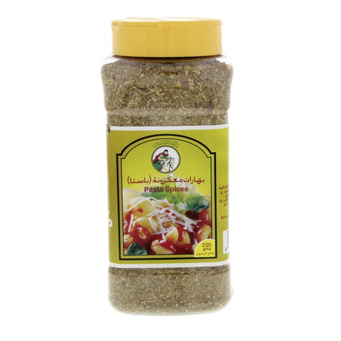 GETIT.QA- Qatar’s Best Online Shopping Website offers AL FARES PASTA SPICES 220 G
 at the lowest price in Qatar. Free Shipping & COD Available!