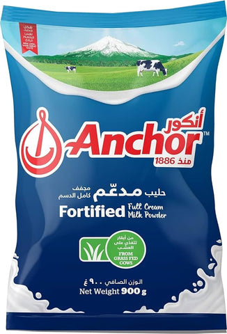 GETIT.QA- Qatar’s Best Online Shopping Website offers ANCHOR FULL CREAM MILK POWDER POUCH 900G at the lowest price in Qatar. Free Shipping & COD Available!