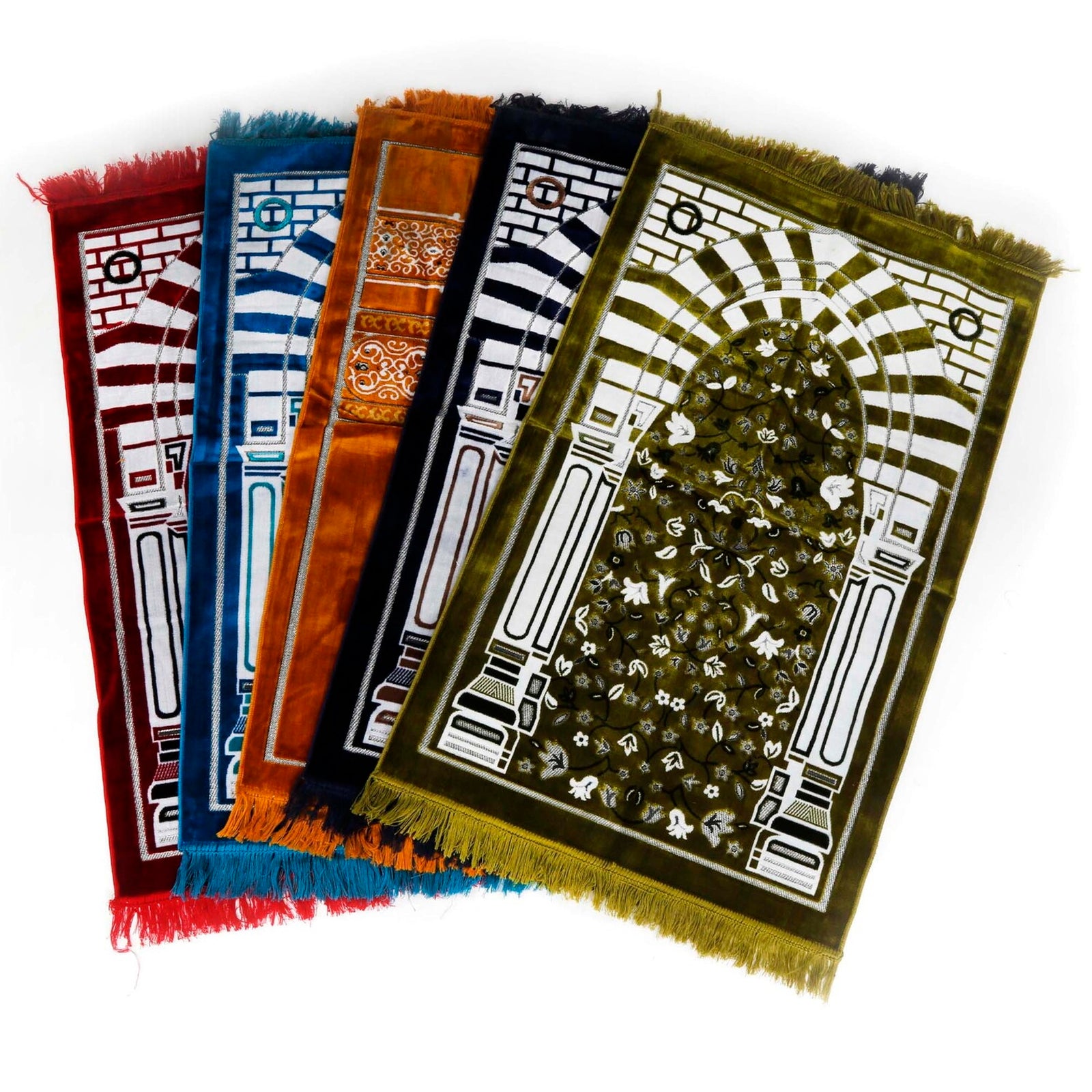 GETIT.QA- Qatar’s Best Online Shopping Website offers HOMEWELL PRAYER MAT 70X110CM GKT005 ASSORTED PER PC at the lowest price in Qatar. Free Shipping & COD Available!