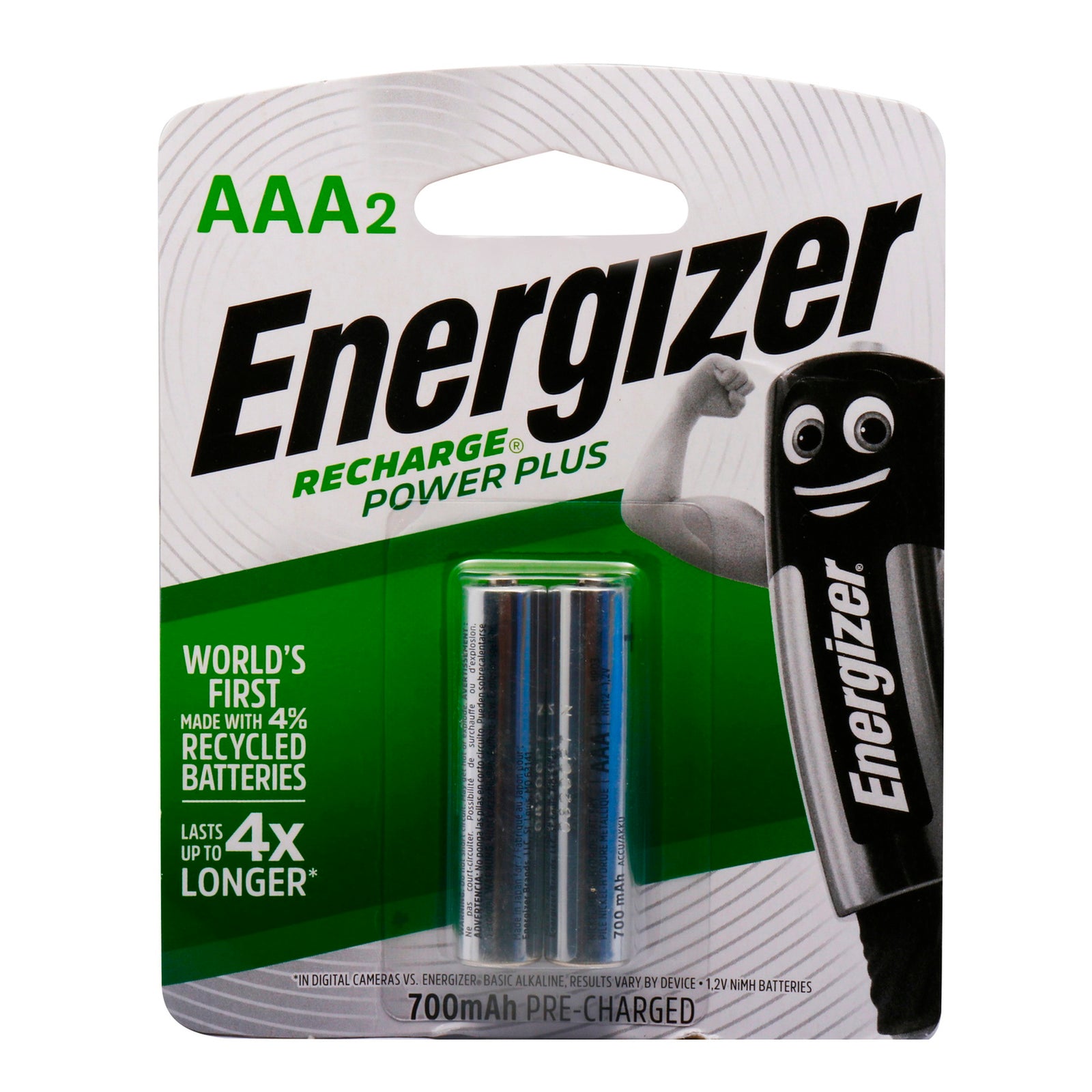 GETIT.QA- Qatar’s Best Online Shopping Website offers ENERGIZER RECHARGEABLE AAA BATTERY NH12, PACK OF 2 PCS at the lowest price in Qatar. Free Shipping & COD Available!
