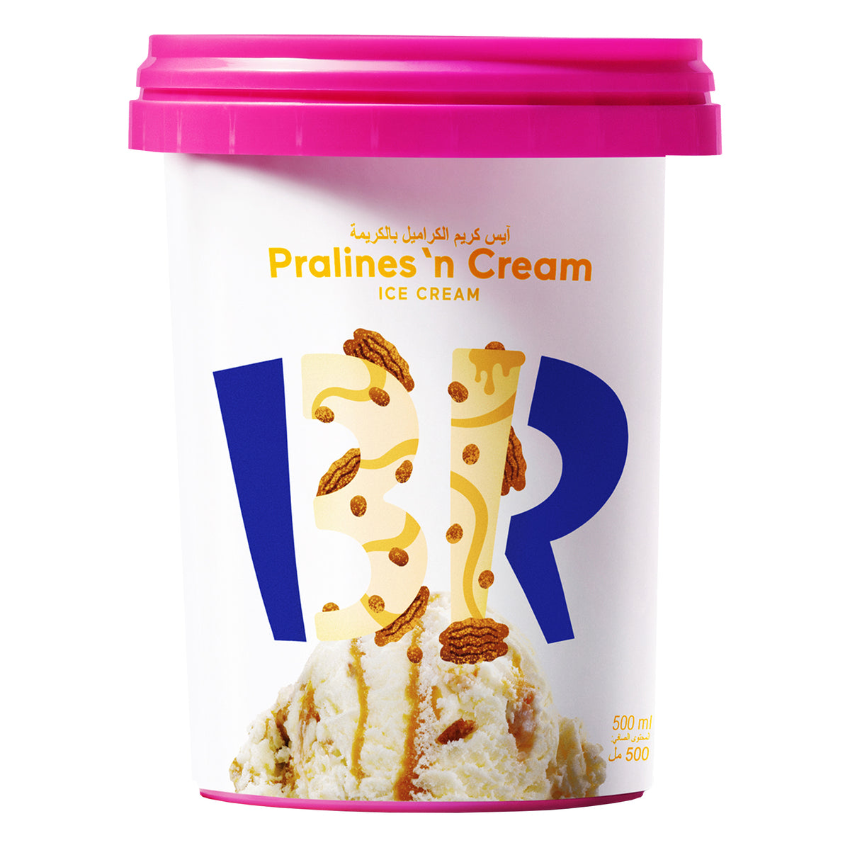 GETIT.QA- Qatar’s Best Online Shopping Website offers BASKIN ROBBINS PRALINES N CREAM ICE CREAM 500 ML at the lowest price in Qatar. Free Shipping & COD Available!