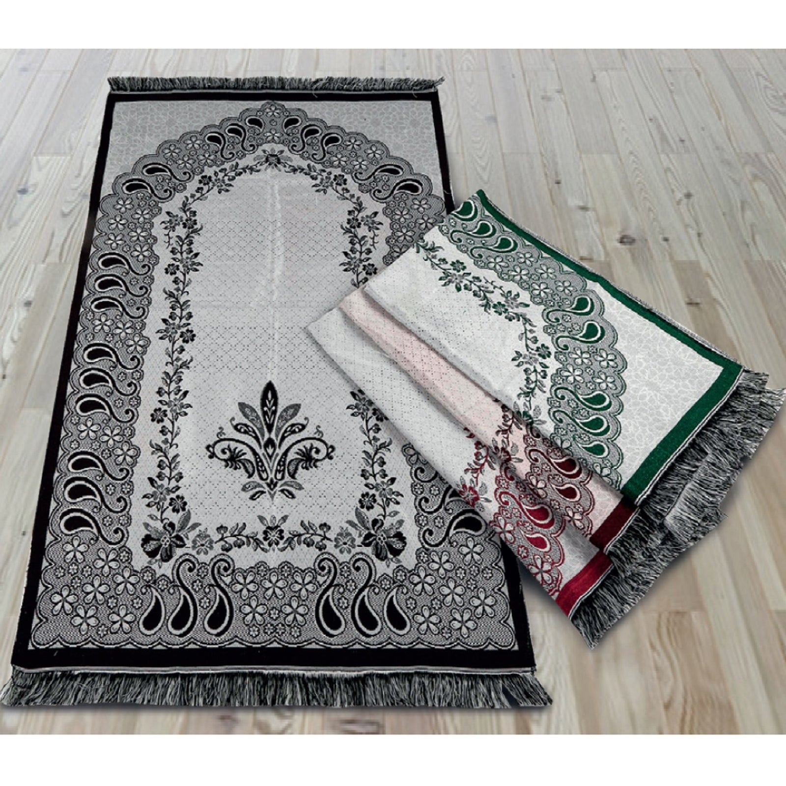 GETIT.QA- Qatar’s Best Online Shopping Website offers HOMEWELL TRAVEL PRAYER MAT 70X110CM ASSORTED PER PC at the lowest price in Qatar. Free Shipping & COD Available!