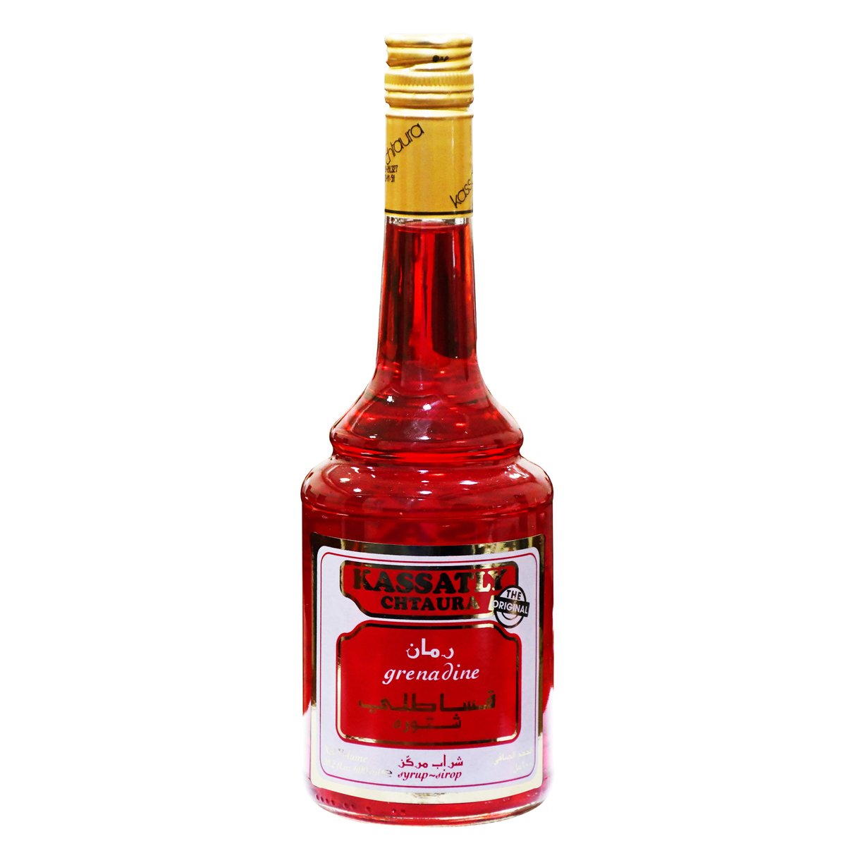 GETIT.QA- Qatar’s Best Online Shopping Website offers KASSALTY CHTAURA GRENADINE SYRUP 600 ML
 at the lowest price in Qatar. Free Shipping & COD Available!