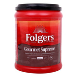 GETIT.QA- Qatar’s Best Online Shopping Website offers FOLGERS GOURMET SUPREME MED-DARK GROUND COFFEE 272 G at the lowest price in Qatar. Free Shipping & COD Available!