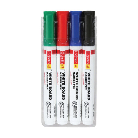 GETIT.QA- Qatar’s Best Online Shopping Website offers CAMLIN WHITE BOARD MARKER 4'S 7268001 ASSORTED at the lowest price in Qatar. Free Shipping & COD Available!