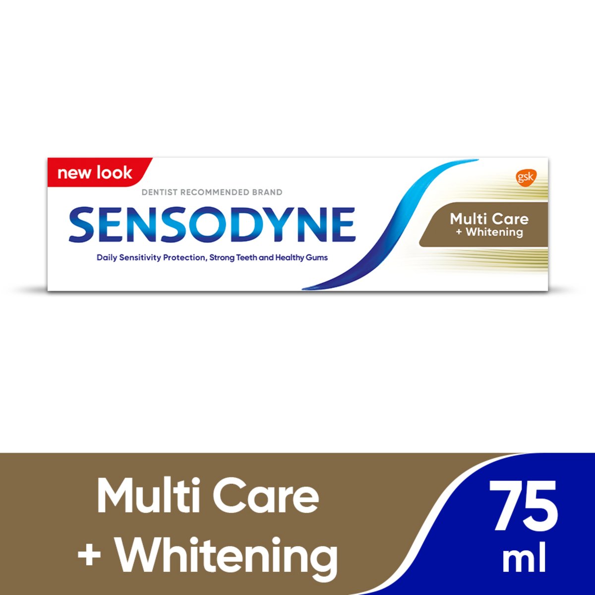 GETIT.QA- Qatar’s Best Online Shopping Website offers SENSODYNE MULTI CARE + WHITENING TOOTHPASTE 75 ML at the lowest price in Qatar. Free Shipping & COD Available!