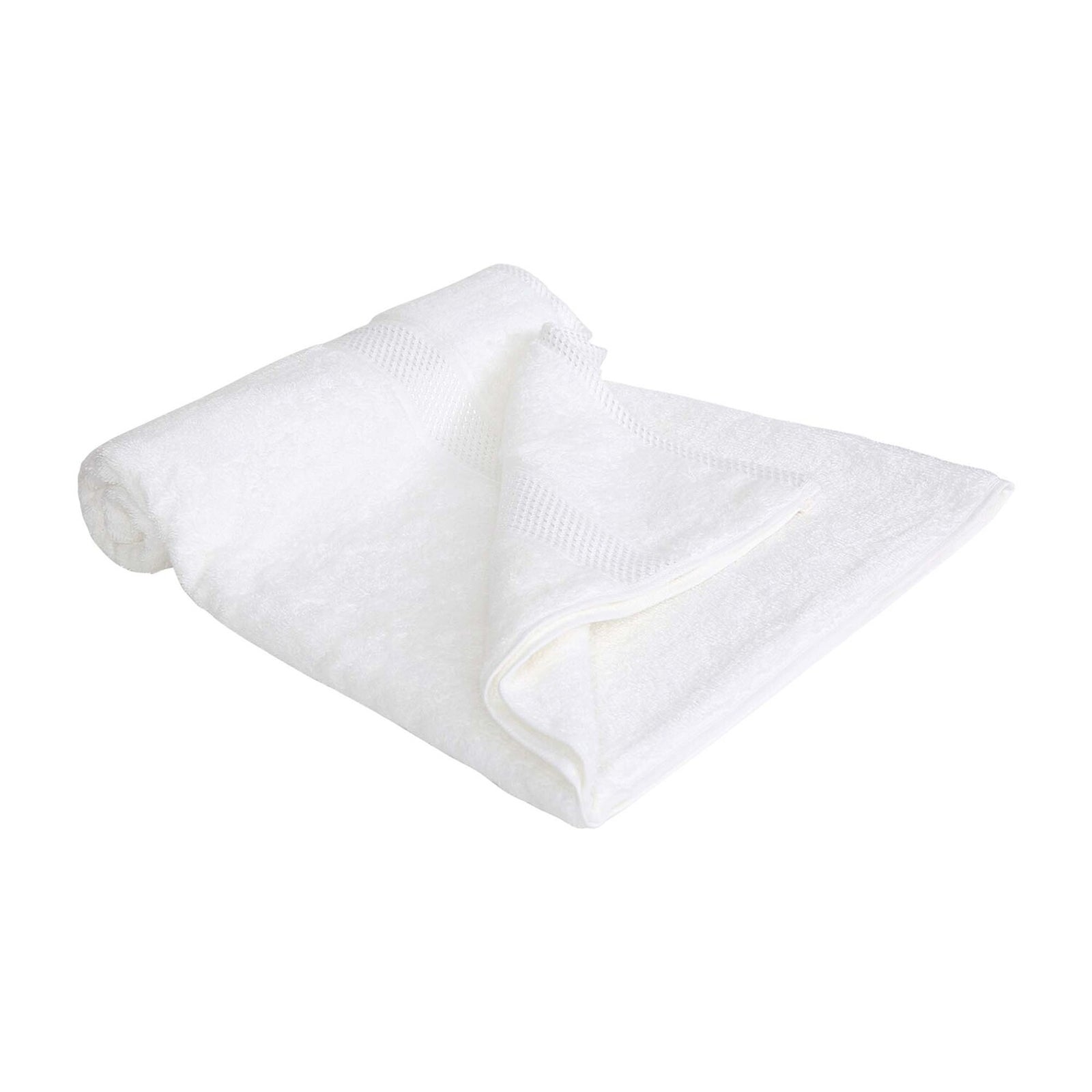 GETIT.QA- Qatar’s Best Online Shopping Website offers LAURA COLLECTION BATH TOWEL, 70 X 140 CM, WHITE at the lowest price in Qatar. Free Shipping & COD Available!