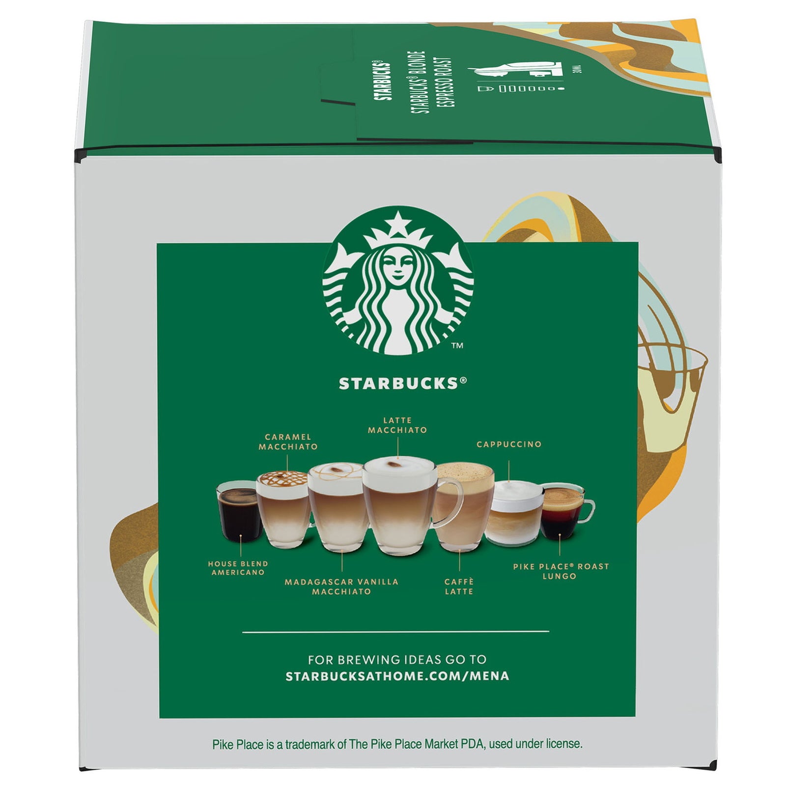GETIT.QA- Qatar’s Best Online Shopping Website offers STARBUCKS BLONDE ESPRESSO ROAST BY NESCAFE DOLCE GUSTO BLONDE ROAST COFFEE PODS 12 PCS 66 G at the lowest price in Qatar. Free Shipping & COD Available!