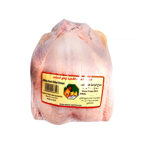 GETIT.QA- Qatar’s Best Online Shopping Website offers AL WAHA FRESH WHOLE CHICKEN 900G at the lowest price in Qatar. Free Shipping & COD Available!
