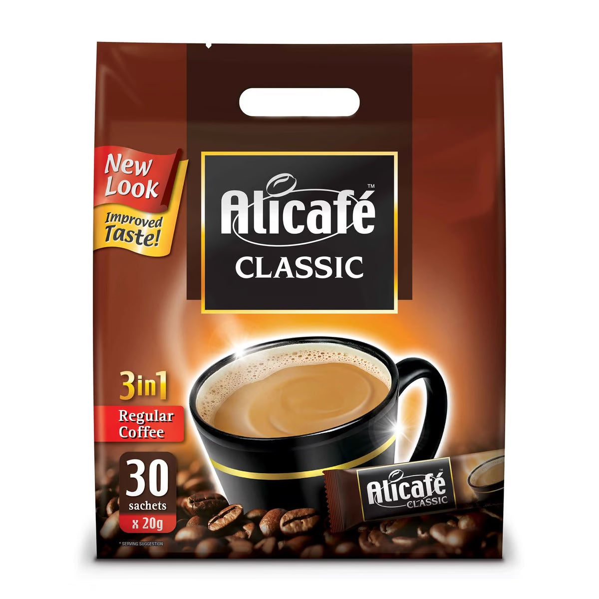 GETIT.QA- Qatar’s Best Online Shopping Website offers ALICAFE CLASSIC COFFEE 20G X 30 SACHETS at the lowest price in Qatar. Free Shipping & COD Available!