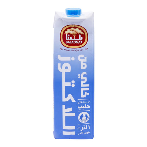 GETIT.QA- Qatar’s Best Online Shopping Website offers Baladna Long Life Full Fat Milk Lactose Free 1Litre at lowest price in Qatar. Free Shipping & COD Available!