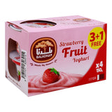 GETIT.QA- Qatar’s Best Online Shopping Website offers Baladna Strawberry Fruit Yoghurt, 4 x 150 g at lowest price in Qatar. Free Shipping & COD Available!