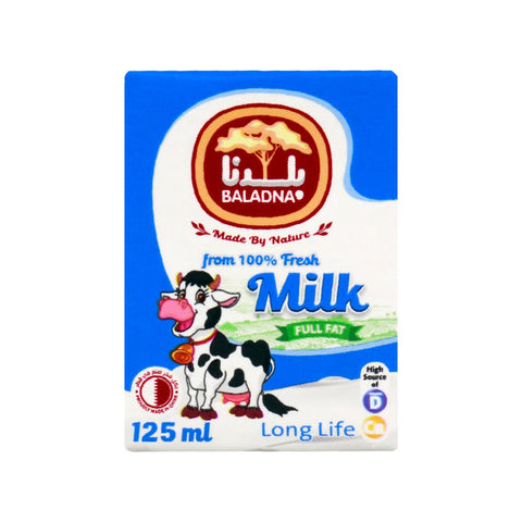 GETIT.QA- Qatar’s Best Online Shopping Website offers Baladna UHT Fresh Milk Full Fat 125m at lowest price in Qatar. Free Shipping & COD Available!