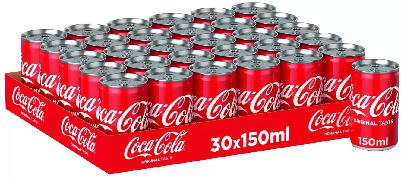 GETIT.QA- Qatar’s Best Online Shopping Website offers Coca-Cola Regular Can 150 ml at lowest price in Qatar. Free Shipping & COD Available!