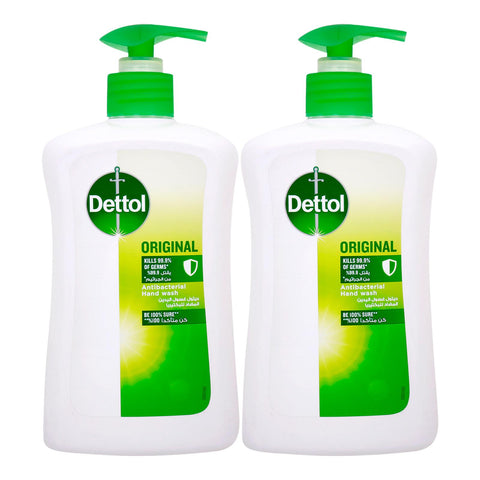 GETIT.QA- Qatar’s Best Online Shopping Website offers DETTOL ORIGINAL ANTIBACTERIAL HAND WASH 2 X 500 ML at the lowest price in Qatar. Free Shipping & COD Available!