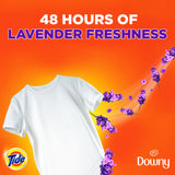 GETIT.QA- Qatar’s Best Online Shopping Website offers TIDE FAST ACTION DOWNY LAVENDER WASHING POWDER TOP LOAD 2.25 KG
 at the lowest price in Qatar. Free Shipping & COD Available!