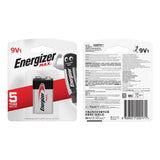 GETIT.QA- Qatar’s Best Online Shopping Website offers ENERGIZER MAX 9V BATTERY, 9 V, 1 PCS, 522BP1 at the lowest price in Qatar. Free Shipping & COD Available!