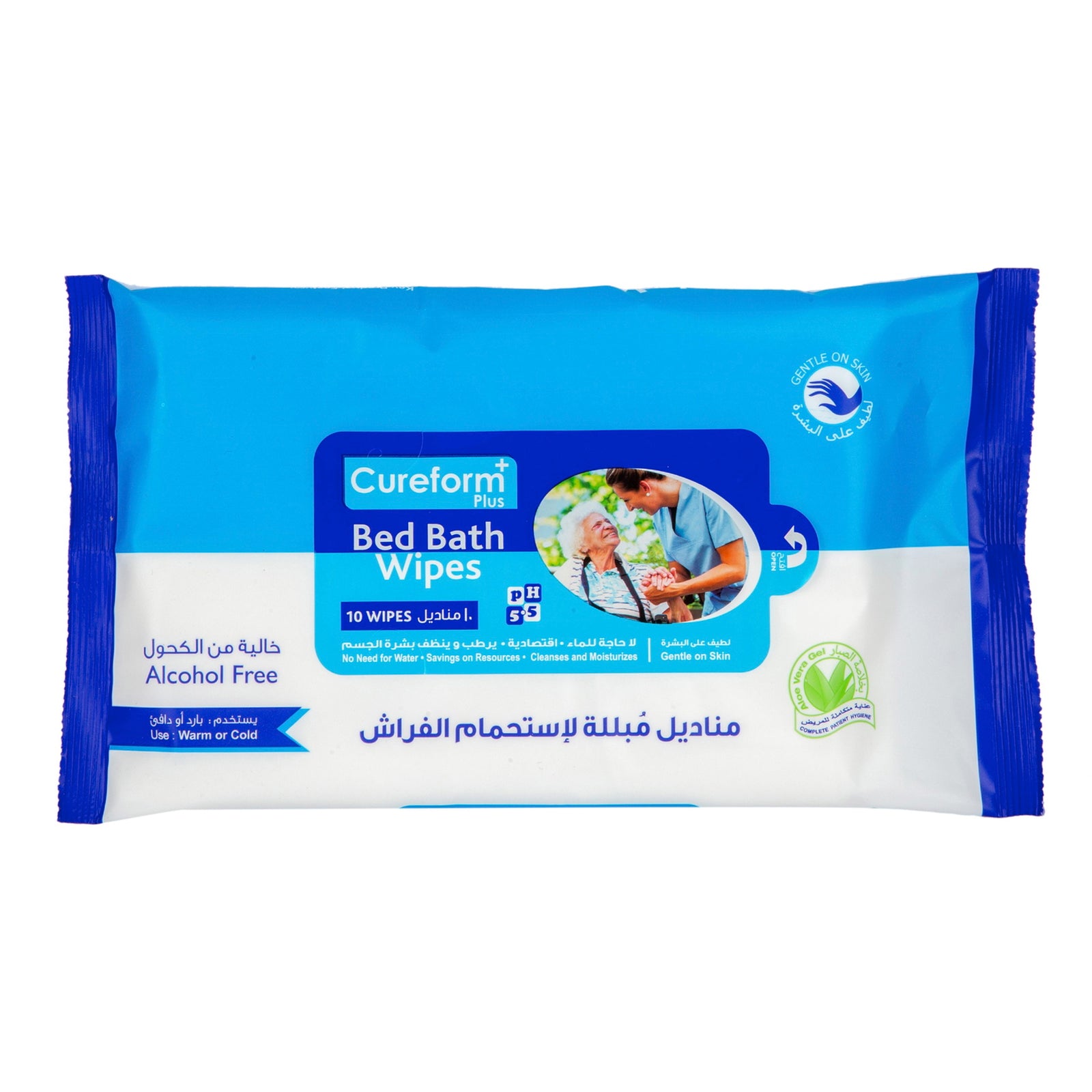 GETIT.QA- Qatar’s Best Online Shopping Website offers CUREFMPLS BED BATH WIPES 10S at the lowest price in Qatar. Free Shipping & COD Available!