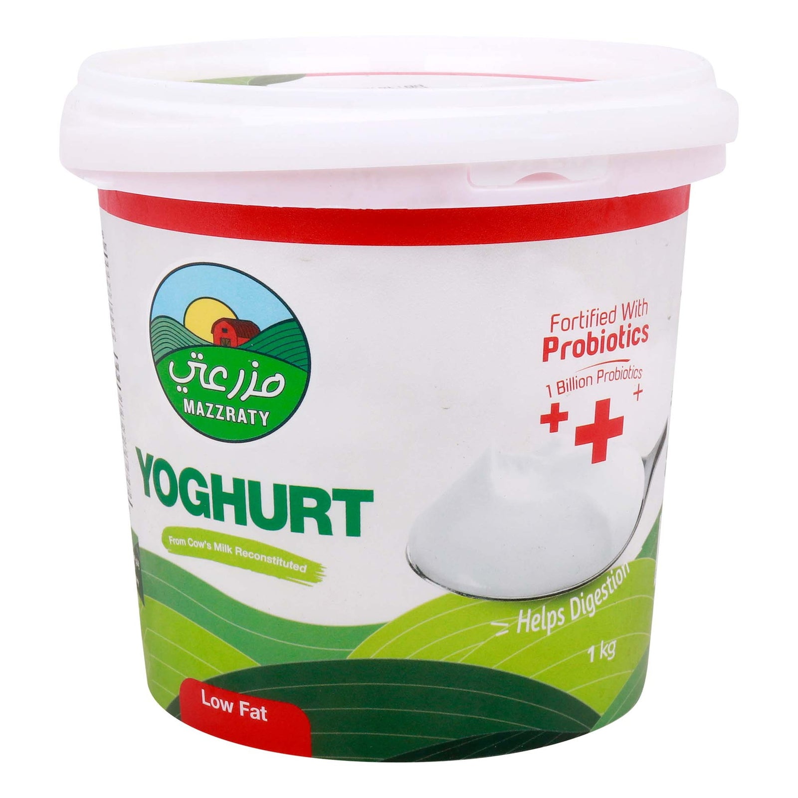 GETIT.QA- Qatar’s Best Online Shopping Website offers MAZZRATY YOGURT LOW FAT PROBIOTICS 1 LITRE at the lowest price in Qatar. Free Shipping & COD Available!