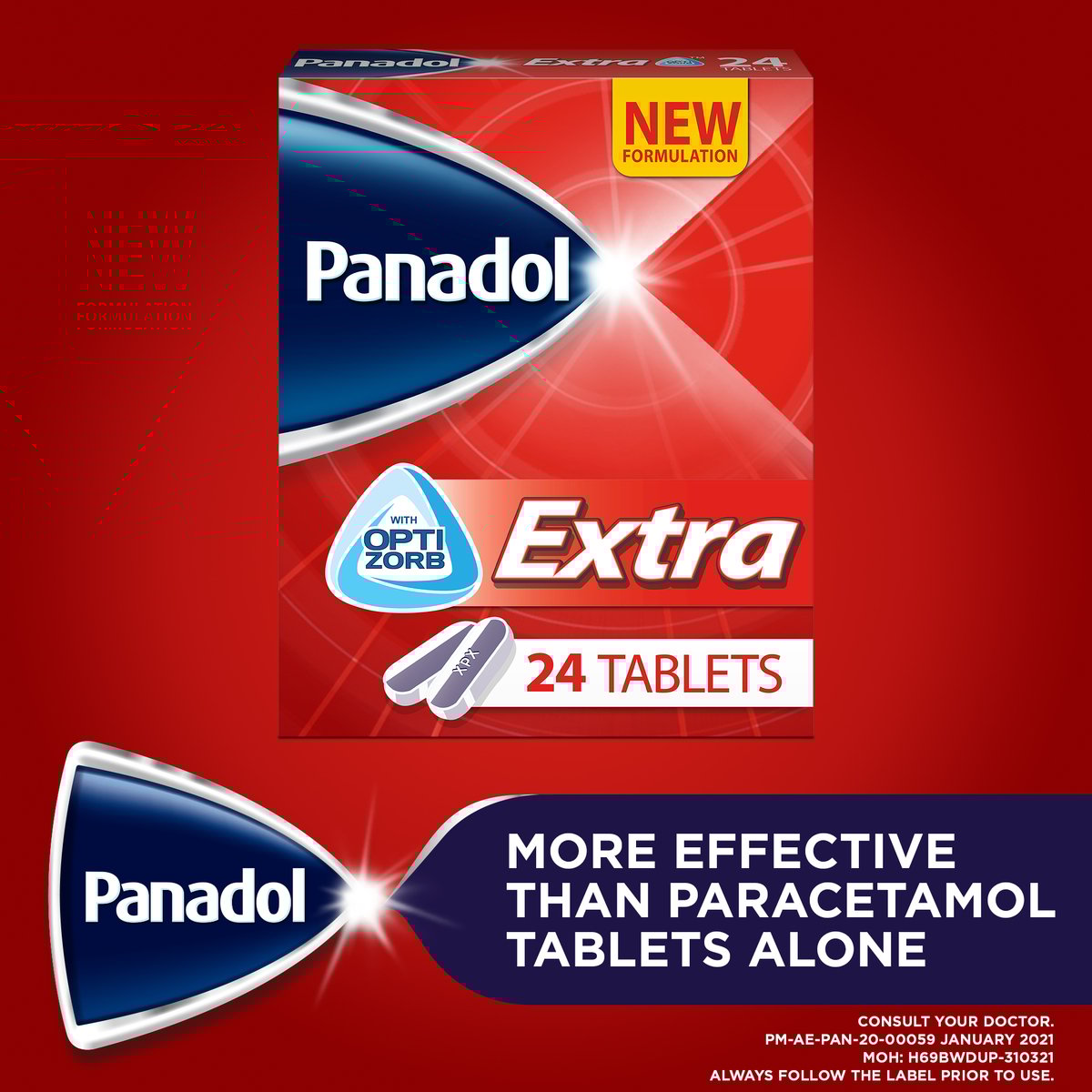 GETIT.QA- Qatar’s Best Online Shopping Website offers PANADOL EXTRA WITH OPTIZORB 48 TABLETS at the lowest price in Qatar. Free Shipping & COD Available!