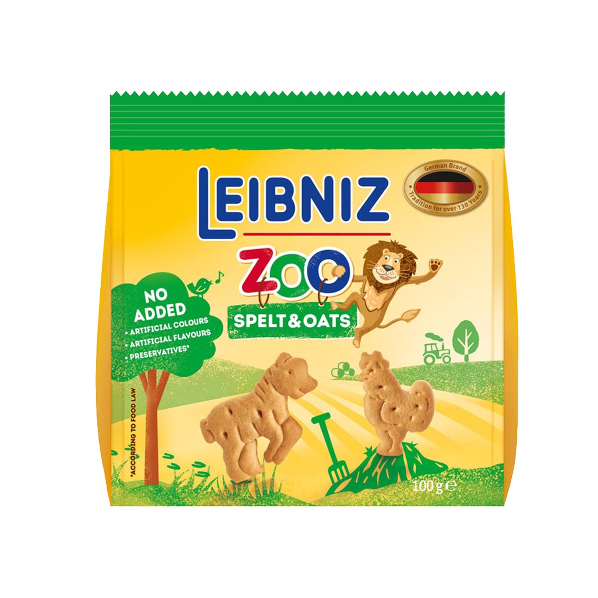 Leibniz Zoo Biscuits with Spelt & Oats 100g - GETIT.QA