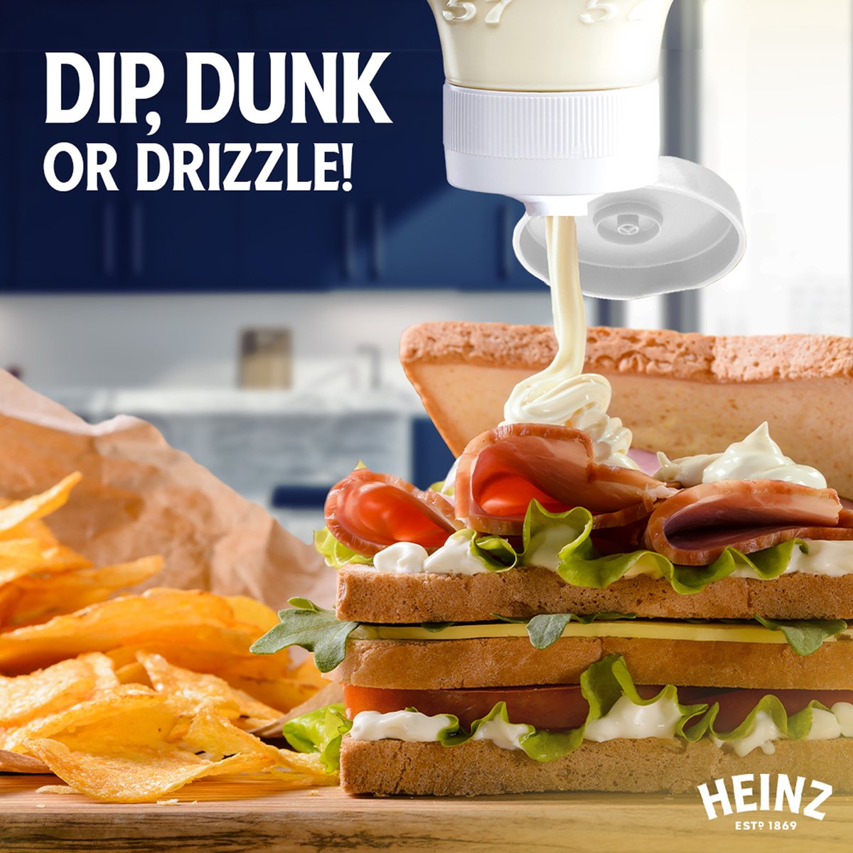 GETIT.QA- Qatar’s Best Online Shopping Website offers HEINZ REAL GARLIC MAYONNAISE TOP DOWN SQUEEZY BOTTLE 600ML at the lowest price in Qatar. Free Shipping & COD Available!