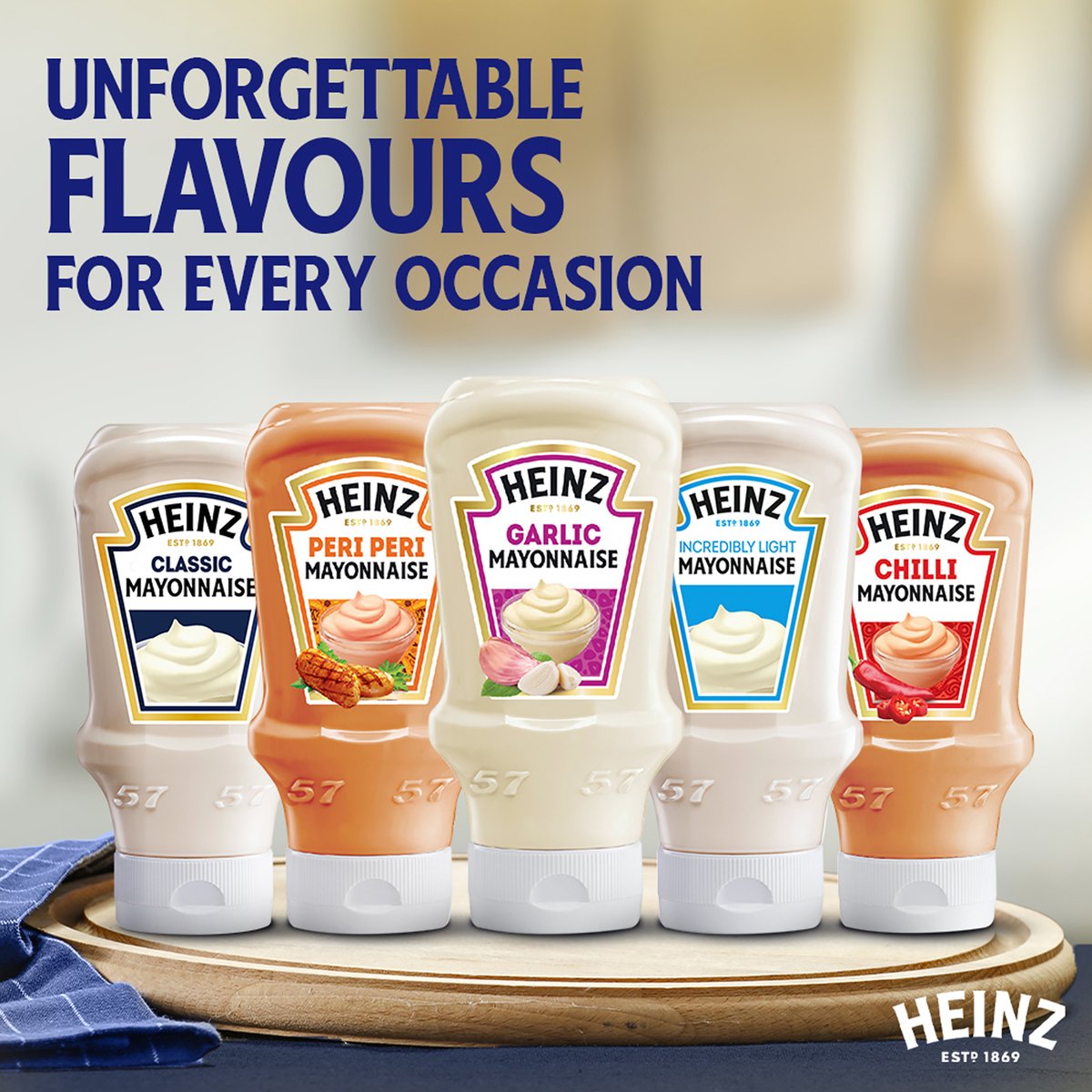 GETIT.QA- Qatar’s Best Online Shopping Website offers HEINZ REAL GARLIC MAYONNAISE TOP DOWN SQUEEZY BOTTLE 600ML at the lowest price in Qatar. Free Shipping & COD Available!