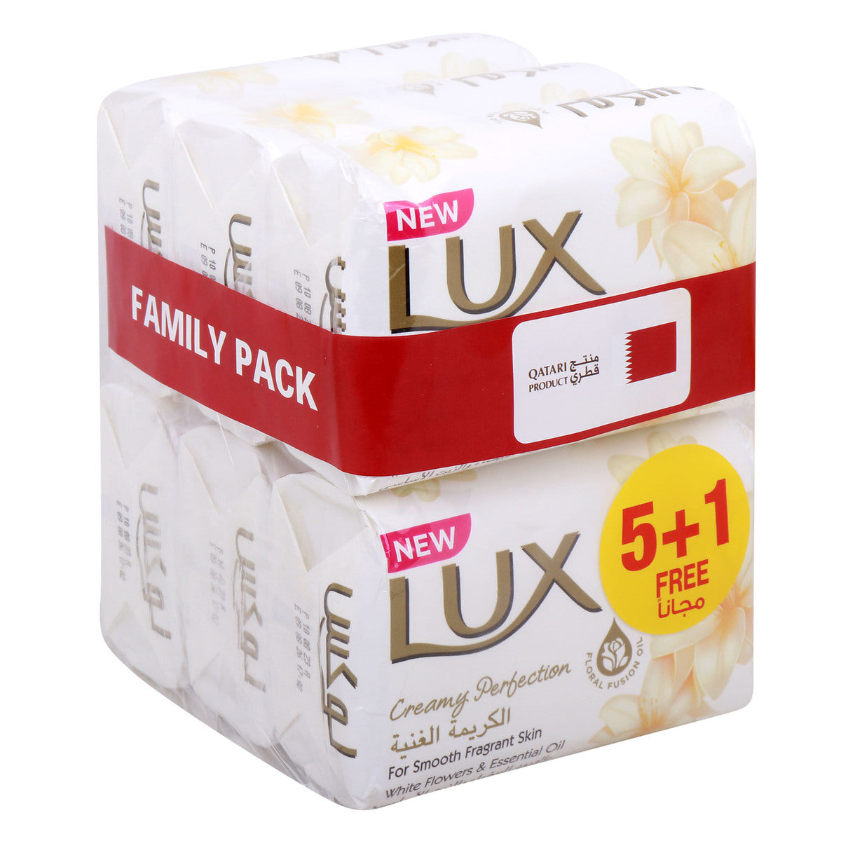 GETIT.QA- Qatar’s Best Online Shopping Website offers LUX CREAMY PERFECTION SOAP 170 G 5+1 at the lowest price in Qatar. Free Shipping & COD Available!