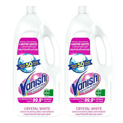 GETIT.QA- Qatar’s Best Online Shopping Website offers VANISH LIQUID WHITE 2 X 1 LITRE at the lowest price in Qatar. Free Shipping & COD Available!