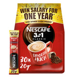 GETIT.QA- Qatar’s Best Online Shopping Website offers NESCAFE CLASSIC 3IN1 COFFEE MIX 30 X 20G at the lowest price in Qatar. Free Shipping & COD Available!