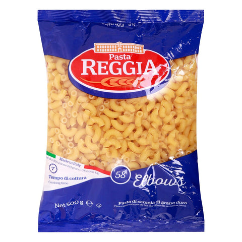 GETIT.QA- Qatar’s Best Online Shopping Website offers PASTA REGGIA ELBOWS 500 G at the lowest price in Qatar. Free Shipping & COD Available!