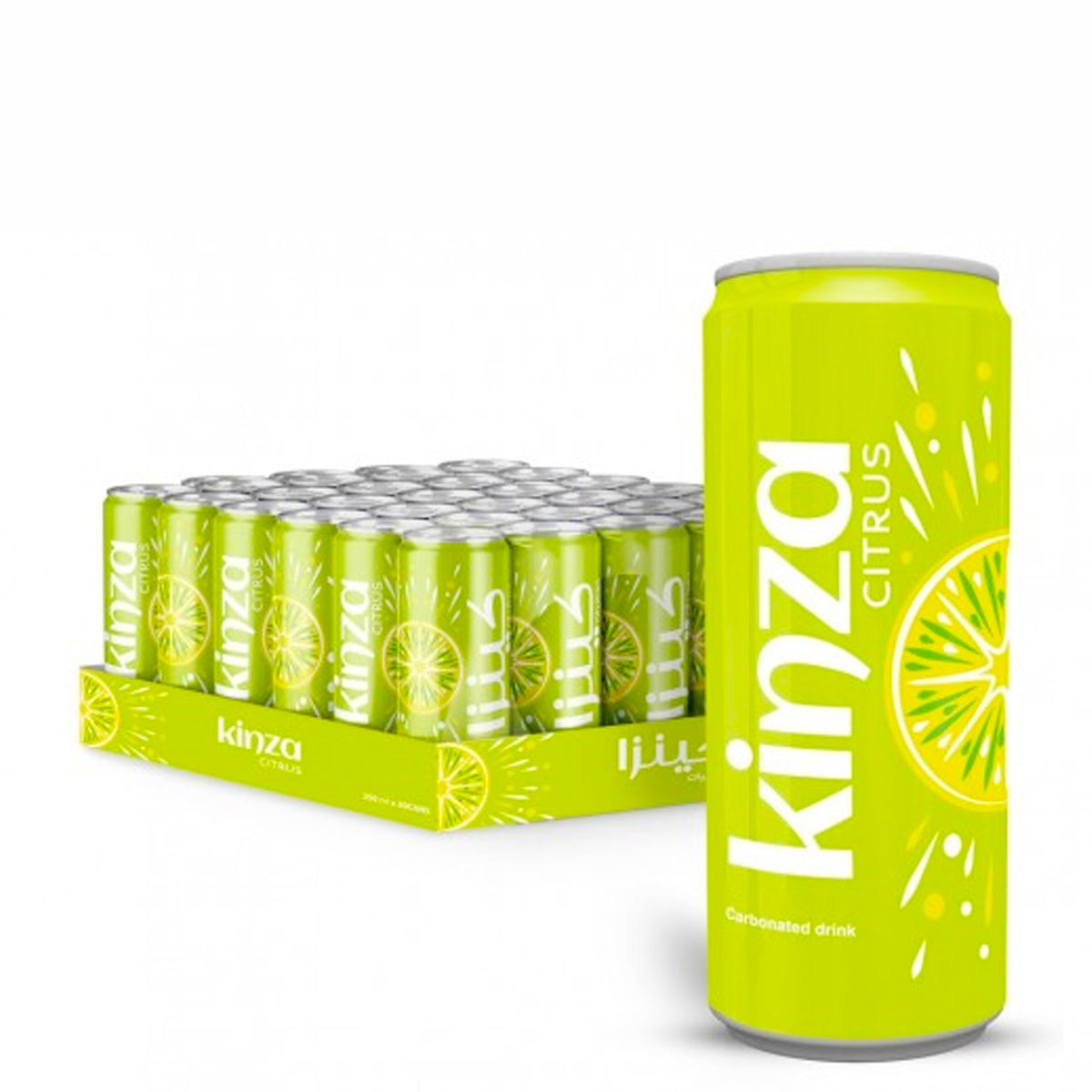 GETIT.QA- Qatar’s Best Online Shopping Website offers KINZA CARBONATED DRINK CITRUS 250 ML at the lowest price in Qatar. Free Shipping & COD Available!