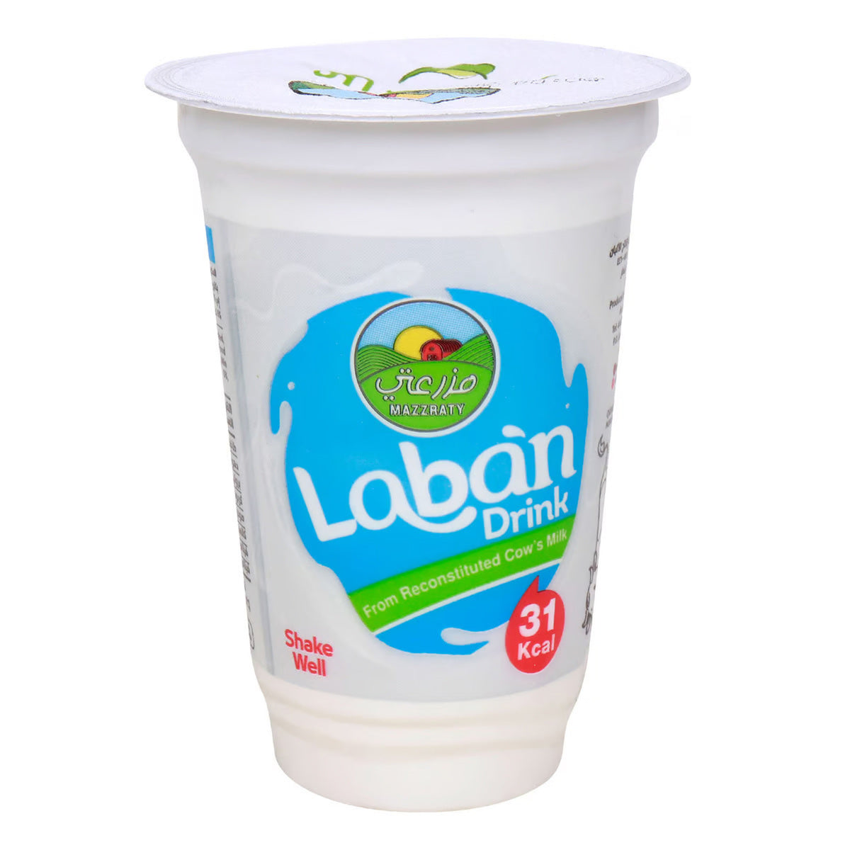 GETIT.QA- Qatar’s Best Online Shopping Website offers MAZZRATY AYRAN LABAN DRINK CUP 180 ML at the lowest price in Qatar. Free Shipping & COD Available!