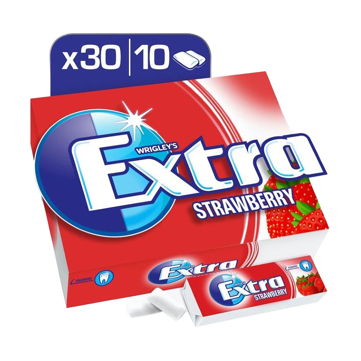 GETIT.QA- Qatar’s Best Online Shopping Website offers WRIGLEY'S EXTRA STRAWBERRY GUM 10 PCS at the lowest price in Qatar. Free Shipping & COD Available!