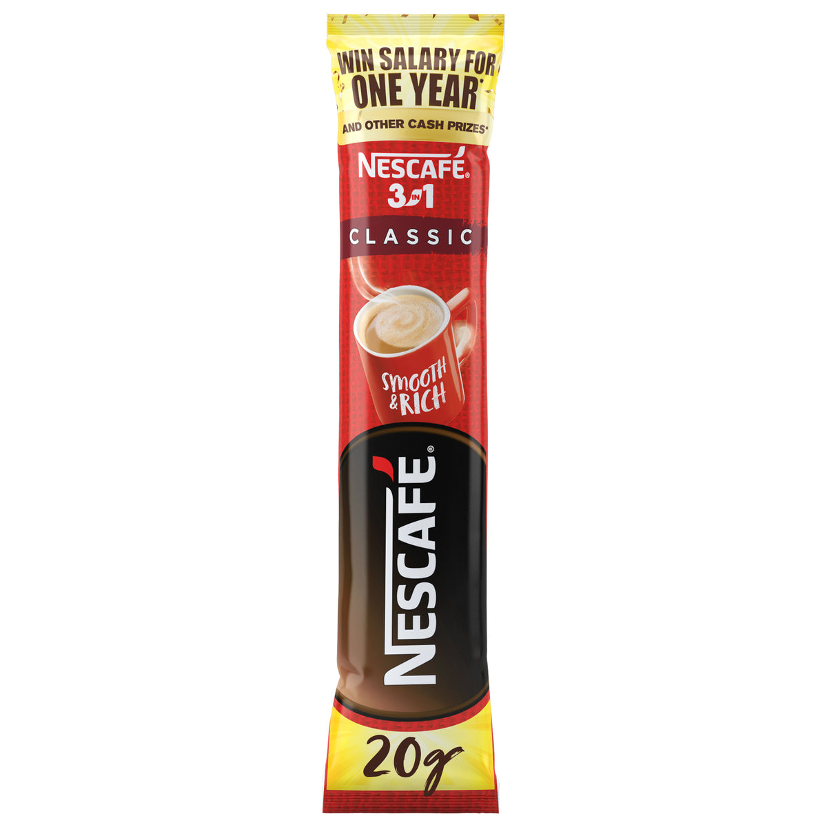 GETIT.QA- Qatar’s Best Online Shopping Website offers NESCAFE CLASSIC 3IN1 COFFEE MIX 30 X 20G at the lowest price in Qatar. Free Shipping & COD Available!