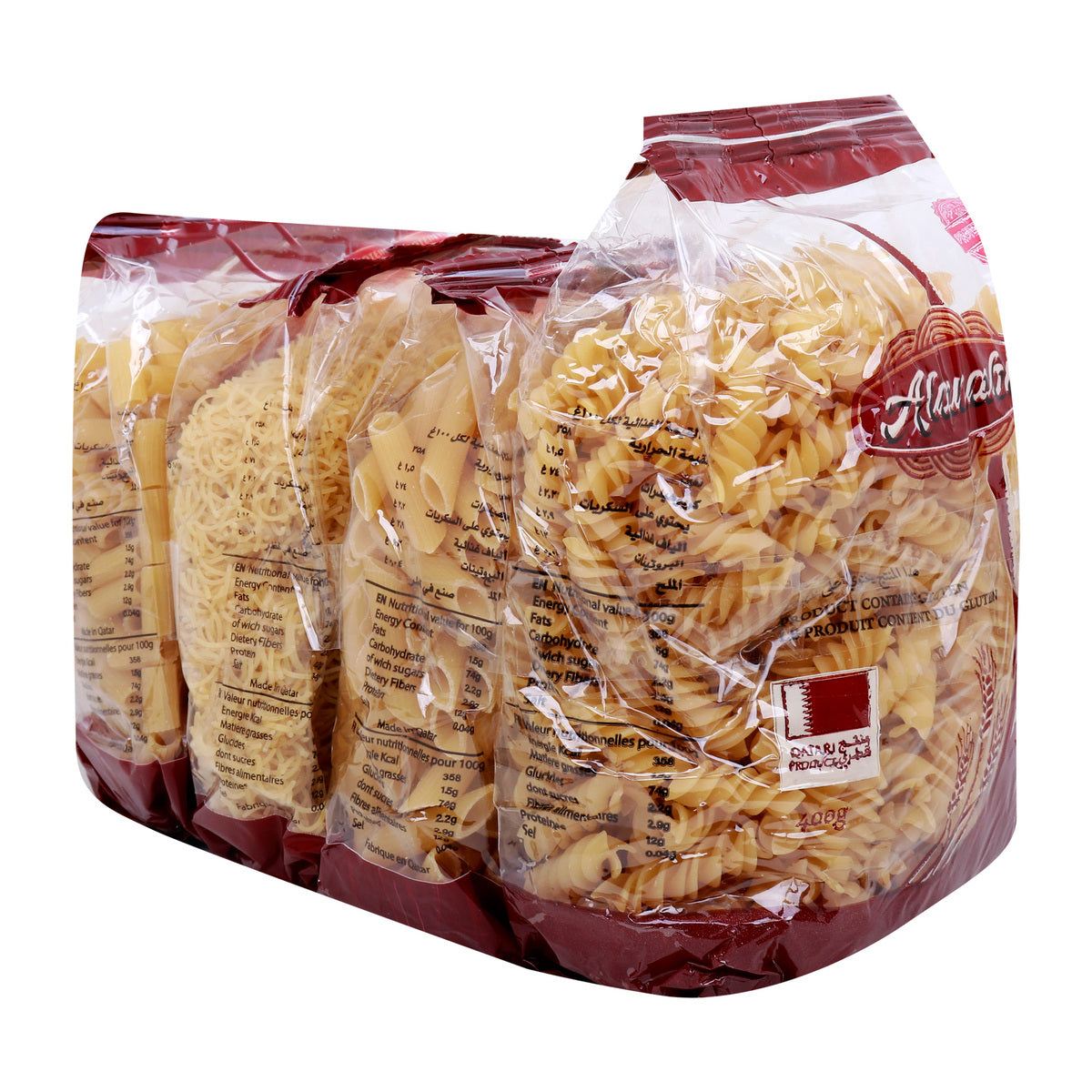 GETIT.QA- Qatar’s Best Online Shopping Website offers ALANABI PASTA ASSORTED VALUE PACK 4 X 400 G at the lowest price in Qatar. Free Shipping & COD Available!