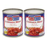GETIT.QA- Qatar’s Best Online Shopping Website offers PURE FOODS CORNED BEEF-- 2 X 210 G at the lowest price in Qatar. Free Shipping & COD Available!