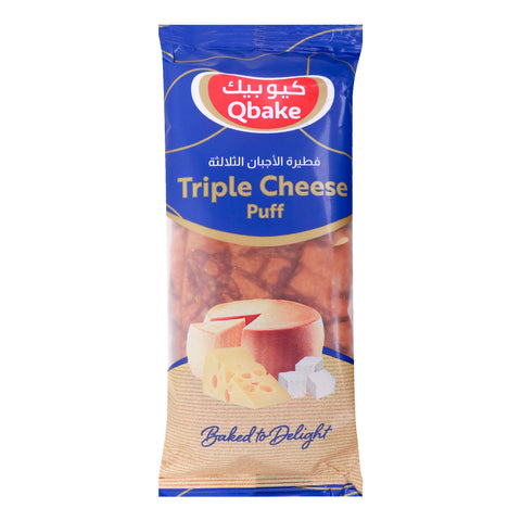 GETIT.QA- Qatar’s Best Online Shopping Website offers QBAKE TRIPLE CHEESE PUFF 105 G at the lowest price in Qatar. Free Shipping & COD Available!