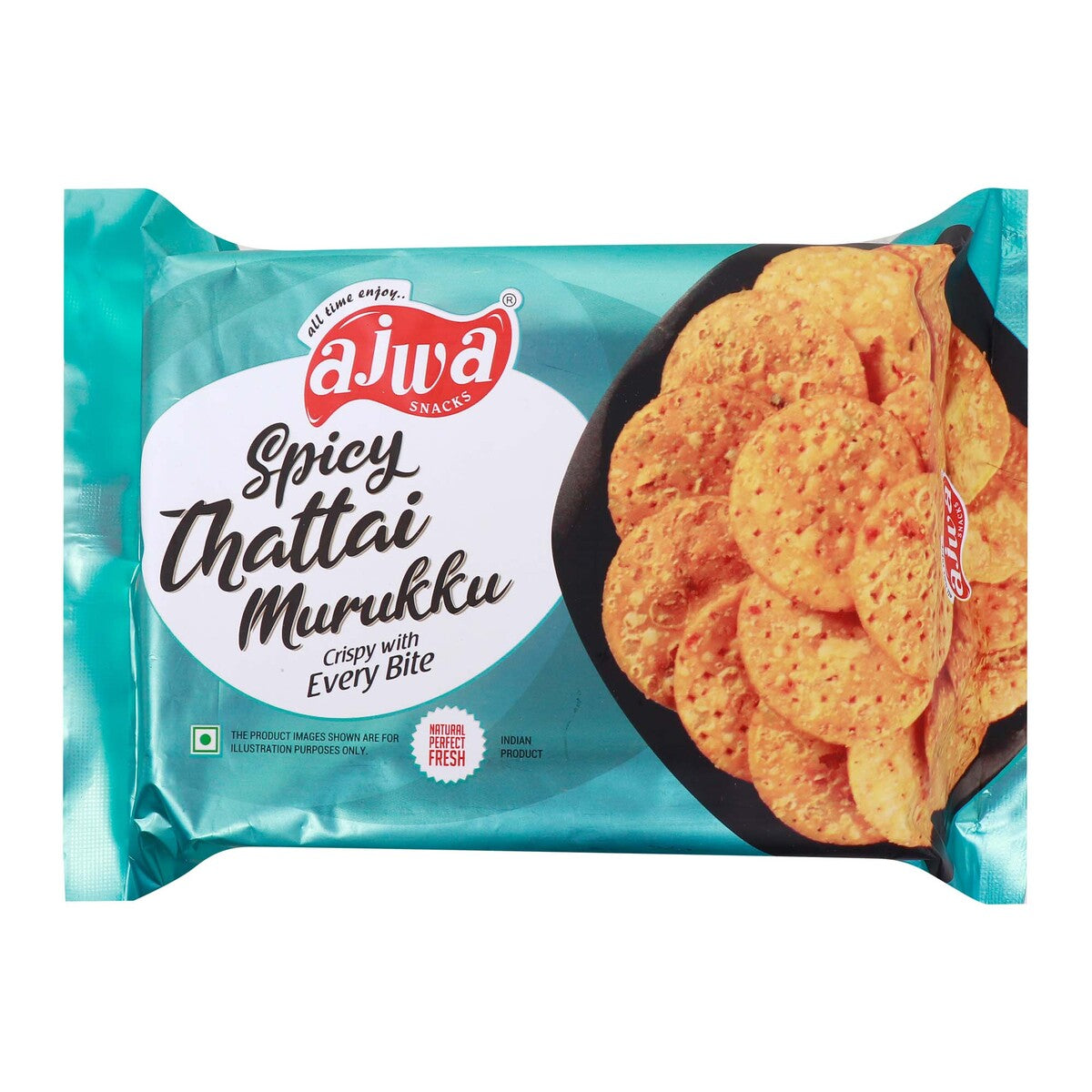 GETIT.QA- Qatar’s Best Online Shopping Website offers AJWA SPICY THATTAI MURUKU-- 200 G at the lowest price in Qatar. Free Shipping & COD Available!