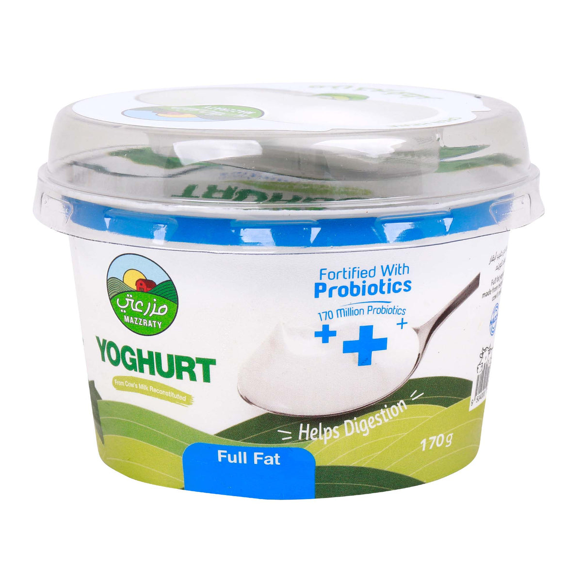 GETIT.QA- Qatar’s Best Online Shopping Website offers MAZZRATY YOGURT FULL FAT PROBIOTICS-- 170 G at the lowest price in Qatar. Free Shipping & COD Available!