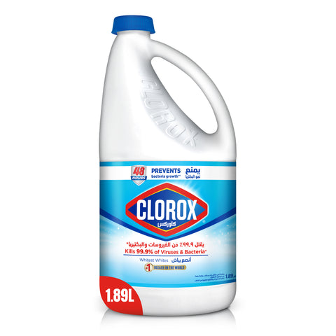 GETIT.QA- Qatar’s Best Online Shopping Website offers Clorox Liquid Bleach Original 1.89 Litres at lowest price in Qatar. Free Shipping & COD Available!