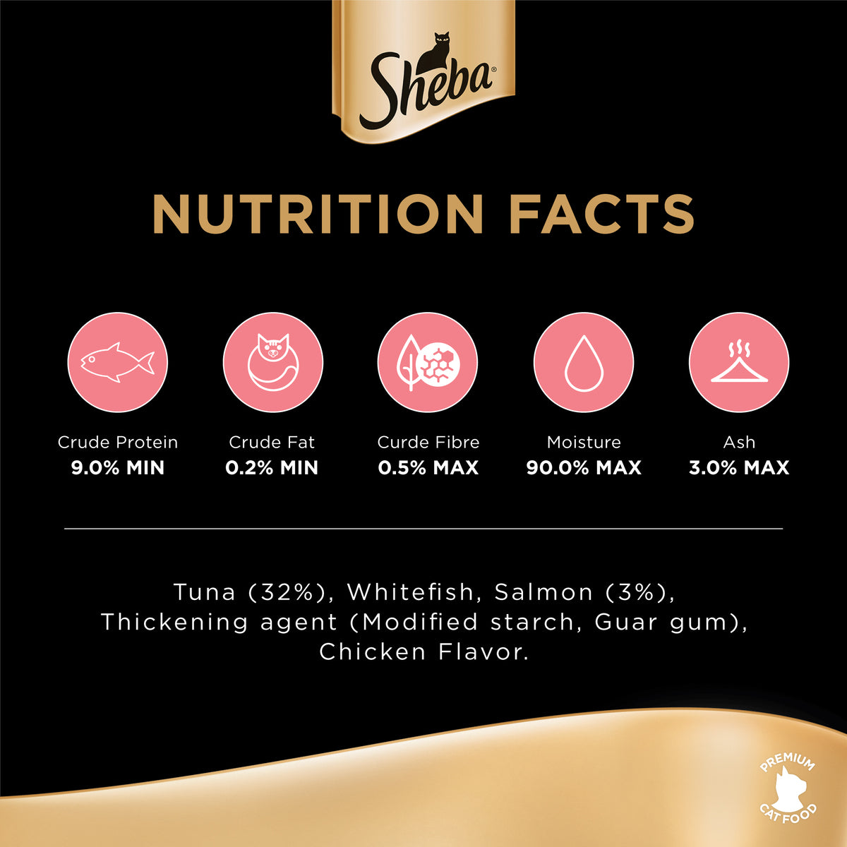 GETIT.QA- Qatar’s Best Online Shopping Website offers SHEBA TUNA AND SALMON WITH GRAVY CAT FOOD 85G at the lowest price in Qatar. Free Shipping & COD Available!