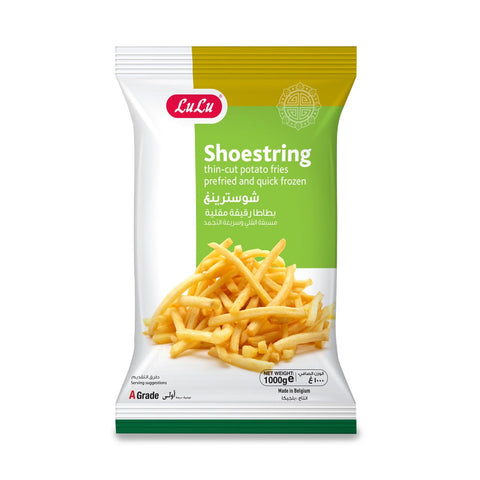 GETIT.QA- Qatar’s Best Online Shopping Website offers LULU SHOESTRING FRENCH FRIES 1 KG at the lowest price in Qatar. Free Shipping & COD Available!