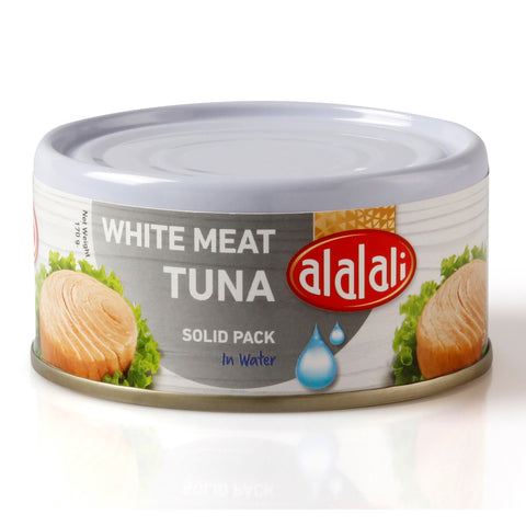 GETIT.QA- Qatar’s Best Online Shopping Website offers AL ALALI WHITE MEAT TUNA SOLID PACK IN WATER 170 G at the lowest price in Qatar. Free Shipping & COD Available!